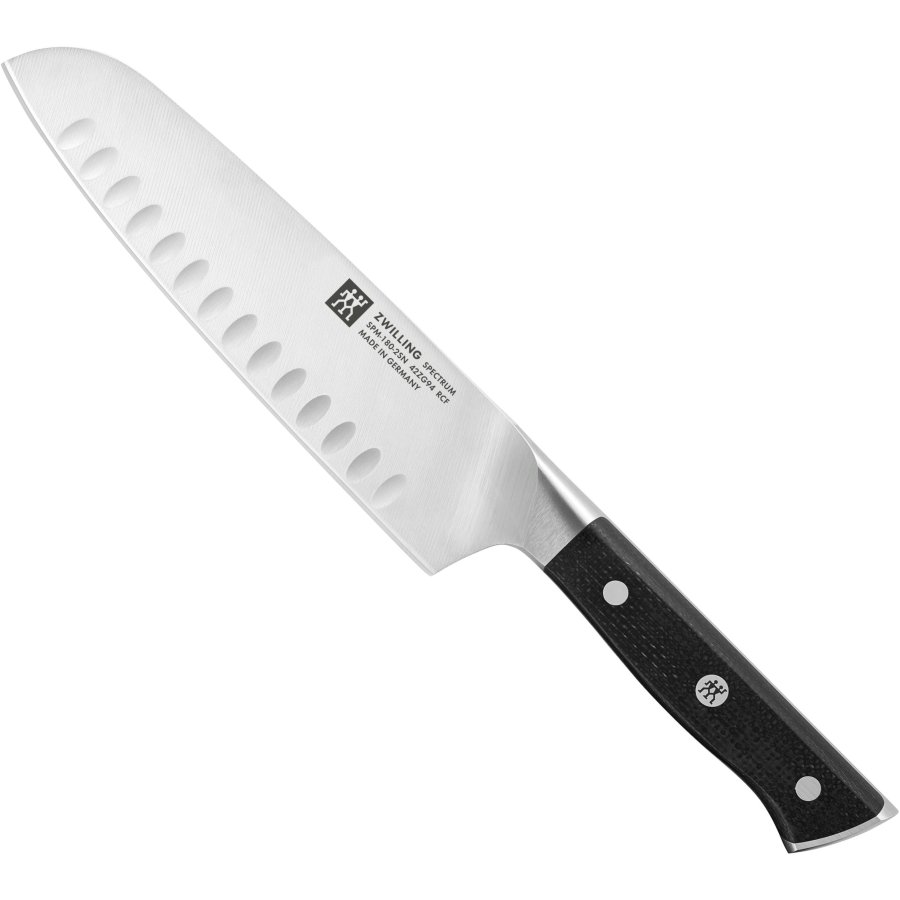 Zwilling Spectrum Santokumesser 18 cm, Schwarz