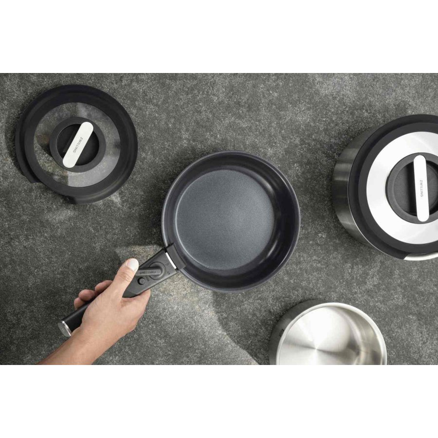 Zwilling Unlock Bratpfanne 24 cm, Schwarz