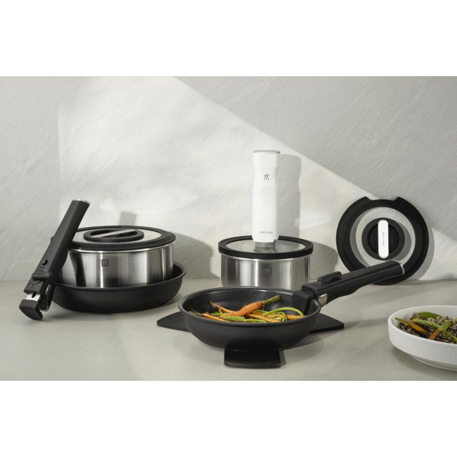 Zwilling Unlock Bratpfanne 24 cm, Schwarz