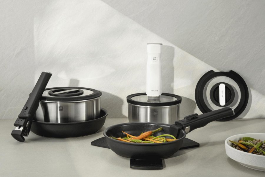 Zwilling Unlock Bratpfanne 24 cm, Schwarz