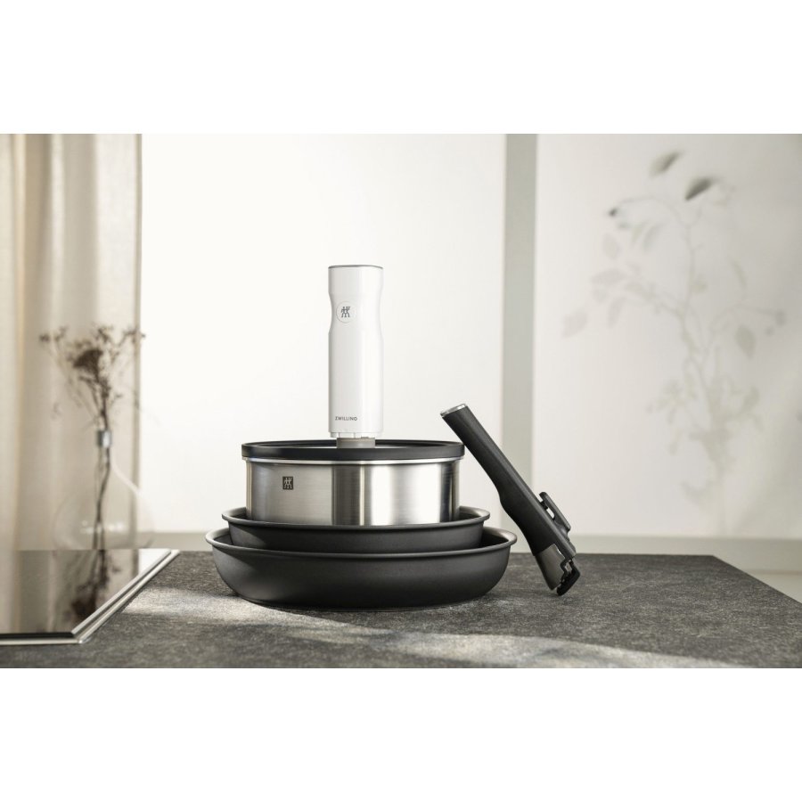 Zwilling Unlock Bratpfannenset 4-teilig, Schwarz