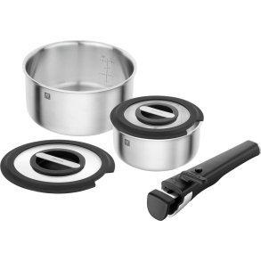 Zwilling Unlock Kochtopfset 5-teilig, Silber
