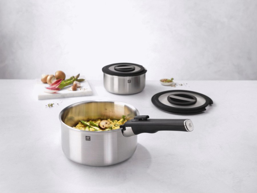Zwilling Unlock Kochtopfset 5-teilig, Silber