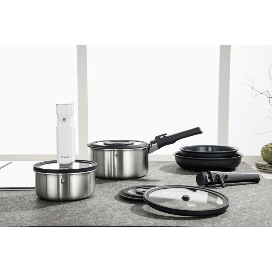Zwilling Unlock Kochtopfset 5-teilig, Silber