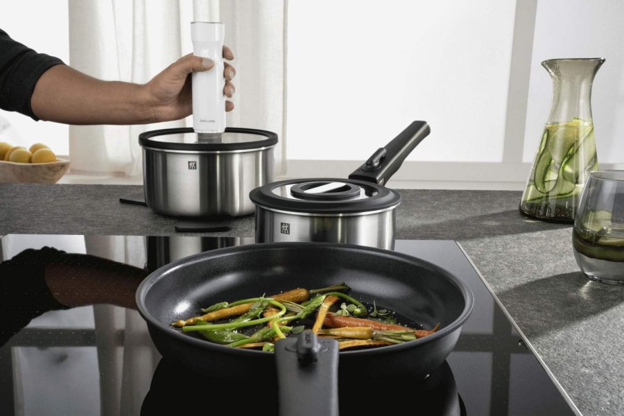 Zwilling Unlock Kochtopfset 5-teilig, Silber
