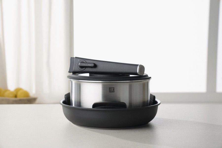 Zwilling Unlock Griff f&uuml;r T&ouml;pfe und Pfannen, Schwarz