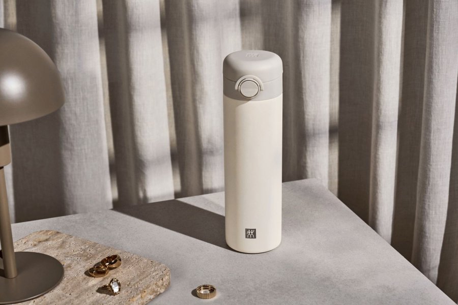 Zwilling Thermo Plus Thermoflasche 0,5 L, Creme