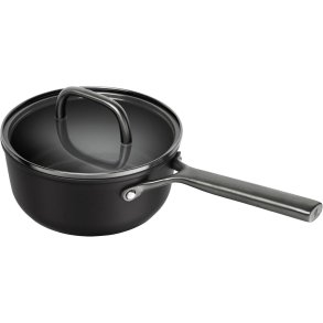 ZWILLING Milano Kasserolle m. Glasl�g 18 cm, Sort