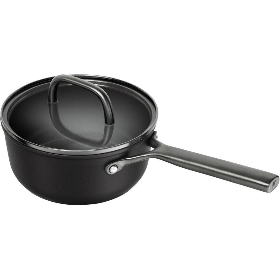ZWILLING Milano Kasserolle m. Glasl�g 18 cm, Sort