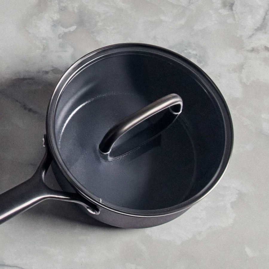 ZWILLING Milano Kasserolle m. Glasl�g 18 cm, Sort