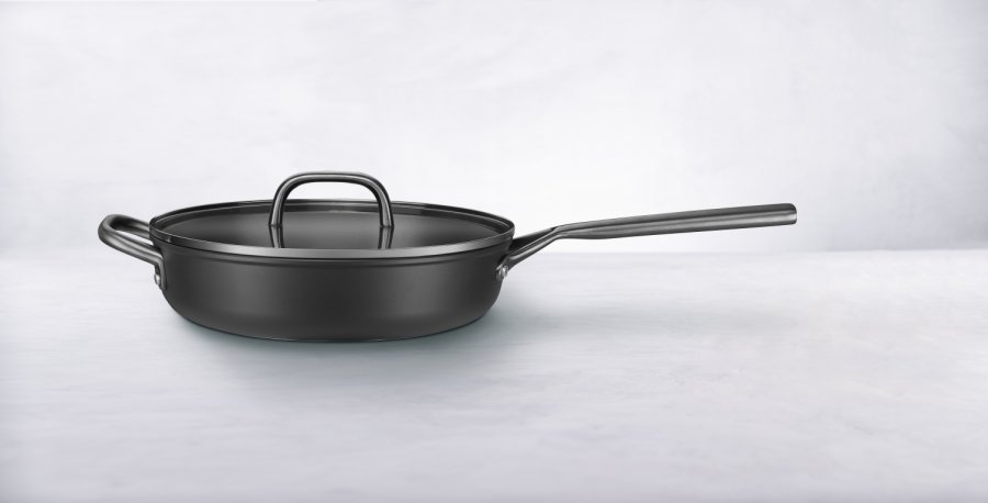 ZWILLING Milano Sauterpande m. Glasl�g 28 cm, Sort