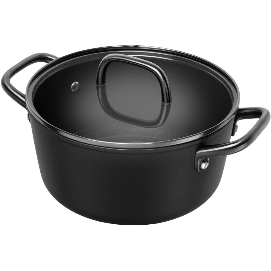 ZWILLING Milano Gryde m. Glasl�g 24 cm, Sort