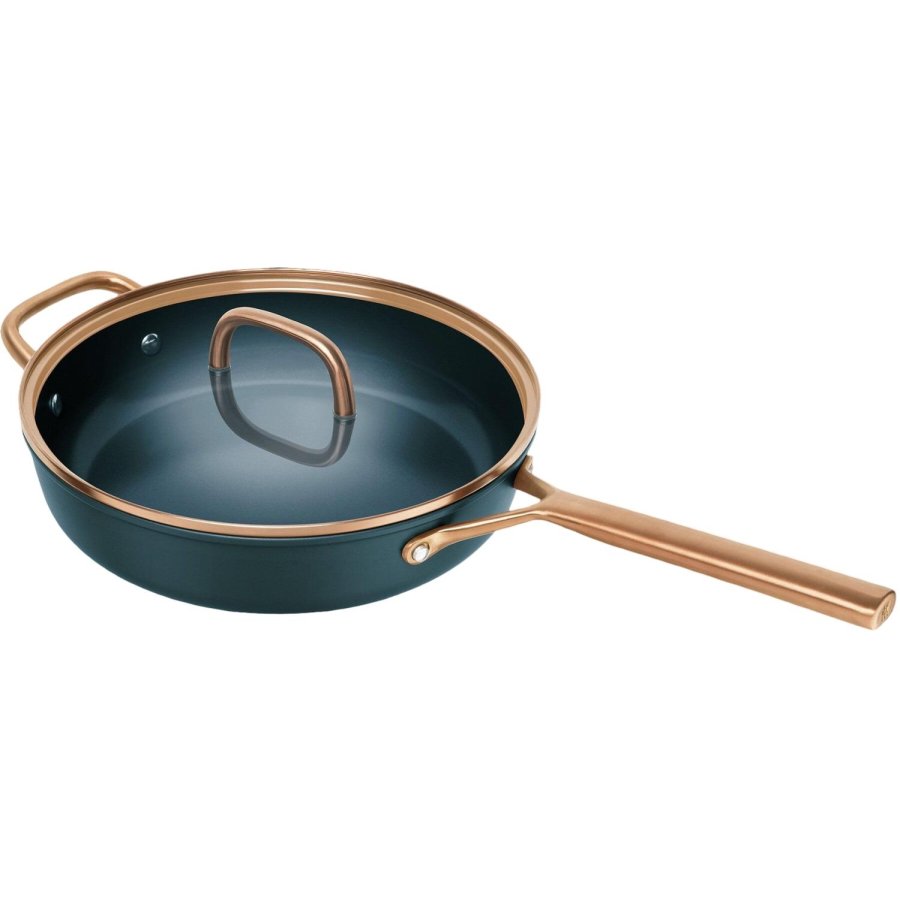 ZWILLING Milano Sauterpande m. Glasl�g 28 cm, Bl�