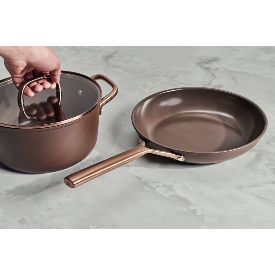 ZWILLING Milano Stegepande 28 cm, Brun