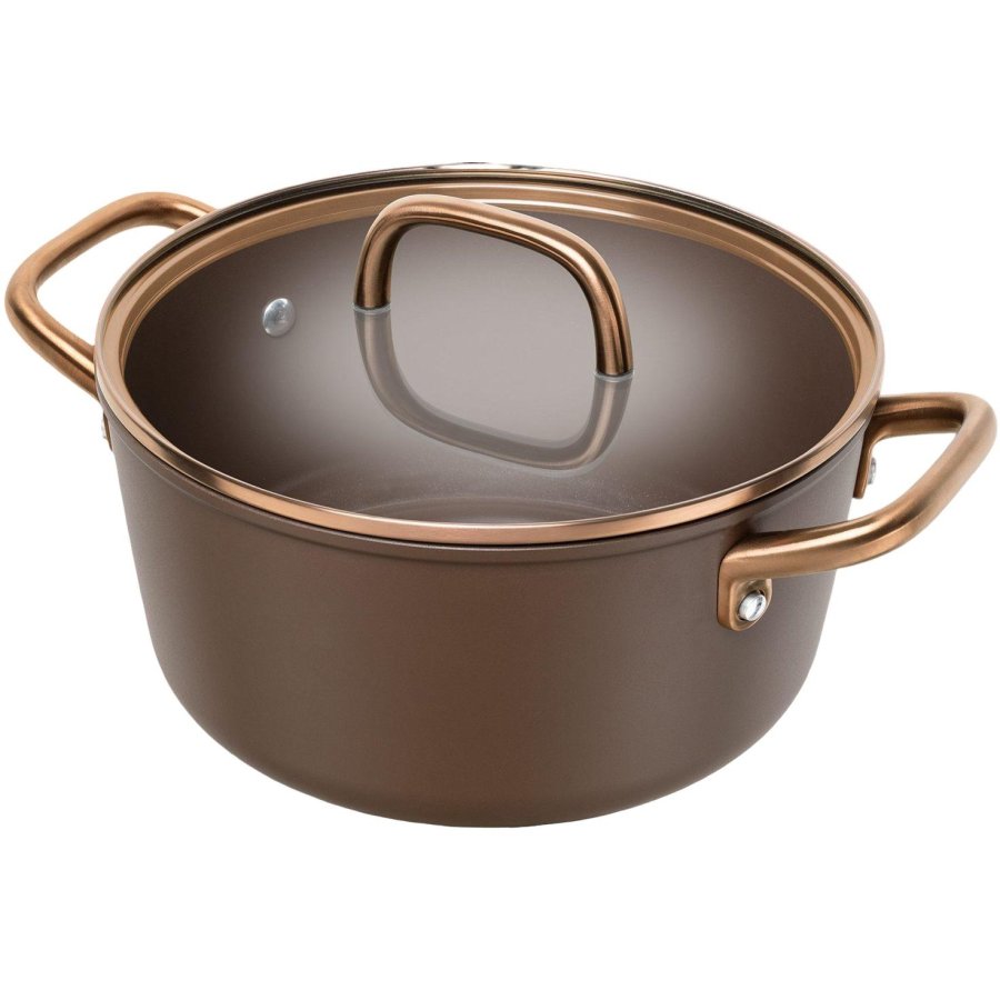 ZWILLING Milano Gryde m. Glasl�g 24 cm, Brun