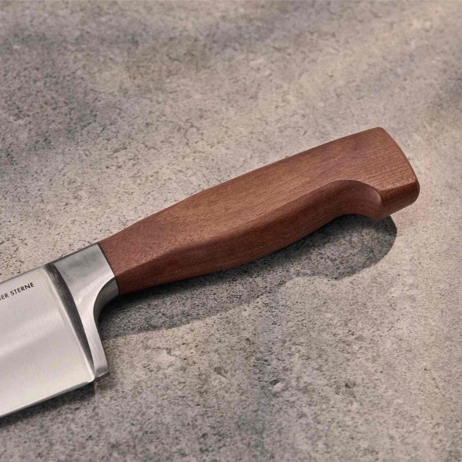 Zwilling **** VIER STERNE Wood Kochmesser 20 cm, Braun