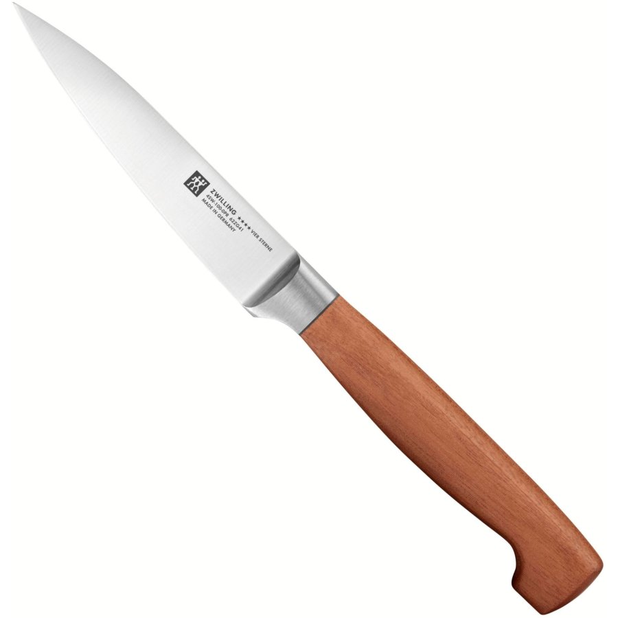 Zwilling **** VIER STERNE Wood Kr&auml;utermesser 10 cm, Braun