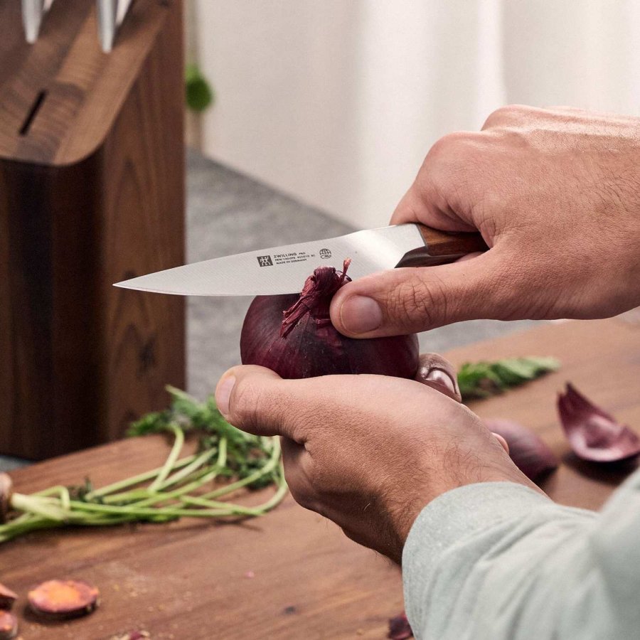 Zwilling Pro Wood Kr&auml;utermesser 10 cm, Kotib&eacute;-Baum