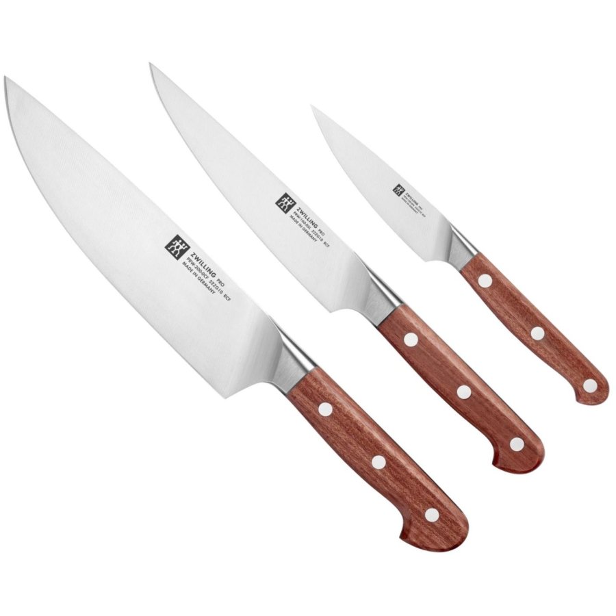 Zwilling Pro Wood Messerset 3-teilig, Kotib�-Baum