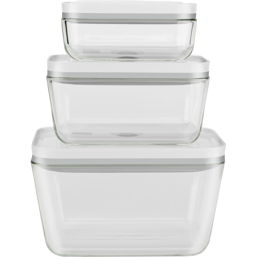 Zwilling Fresh & Save Vakuumbox Set 3-teilig S/M/L, Transparent