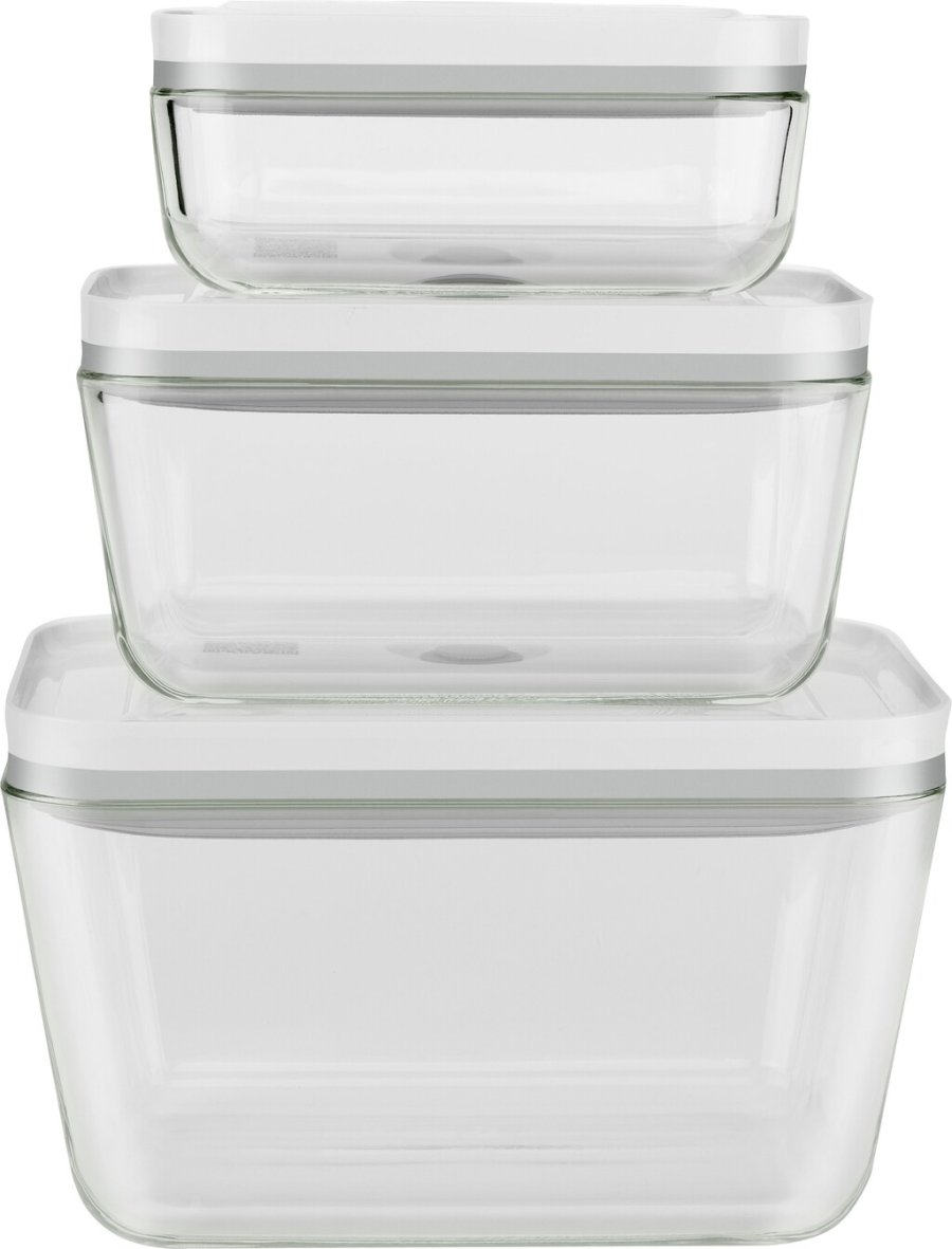 Zwilling Fresh & Save Vakuumbox Set 3-teilig S/M/L, Transparent