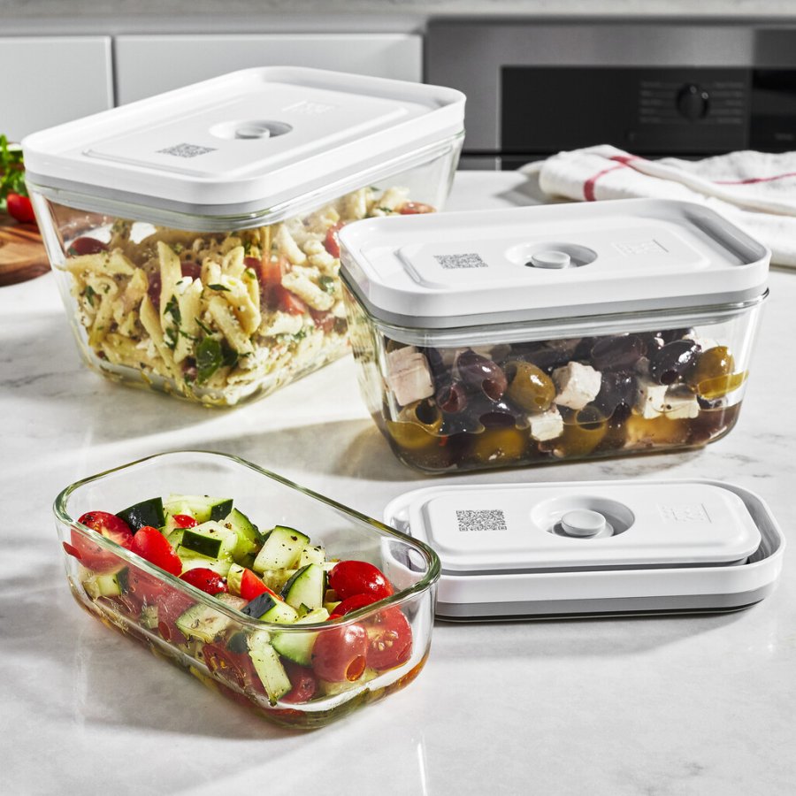 Zwilling Fresh & Save Vakuumbox Set 3-teilig S/M/L, Transparent