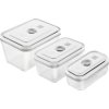 Zwilling Fresh & Save Vakuumbox Set 3-teilig S/M/L, Transparent