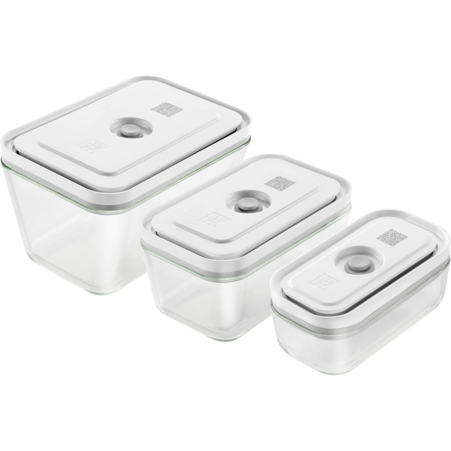 Zwilling Fresh & Save Vakuumbox Set 3-teilig S/M/L, Transparent