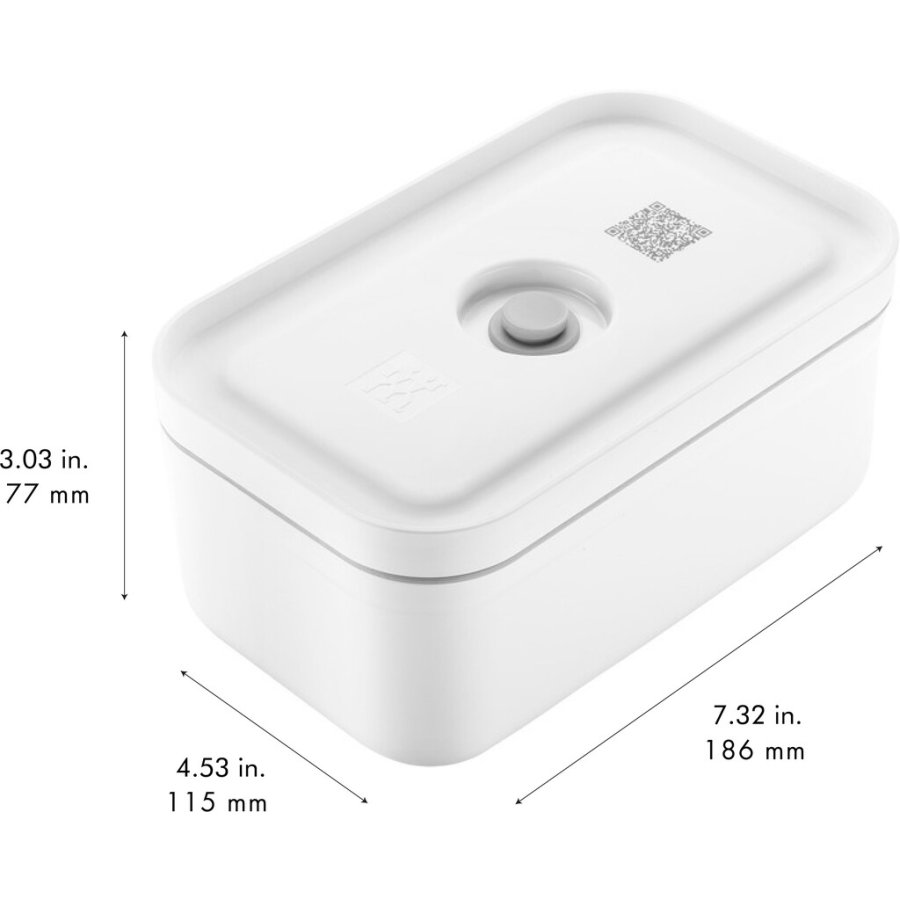Zwilling Fresh & Save Vakuummadkasser M 800 ml, Hvid