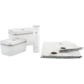 Zwilling Fresh & Save Vakuumstartersæt 7 Dele, Semitransparent/Hvid