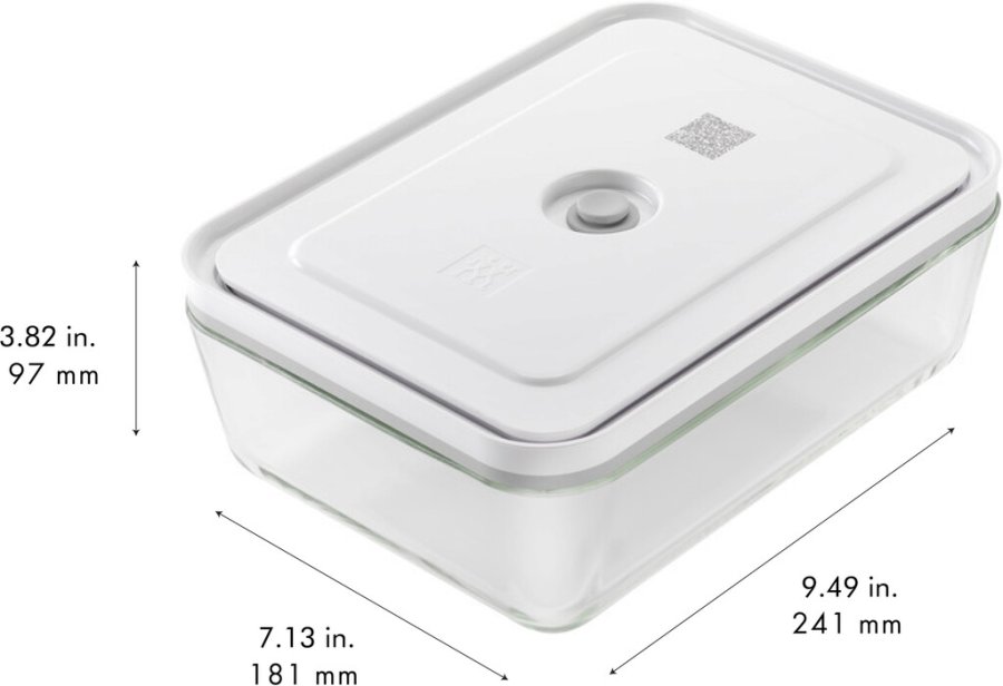 Zwilling Fresh & Save Vakuum Khlschrankbox 2 L, Transparent