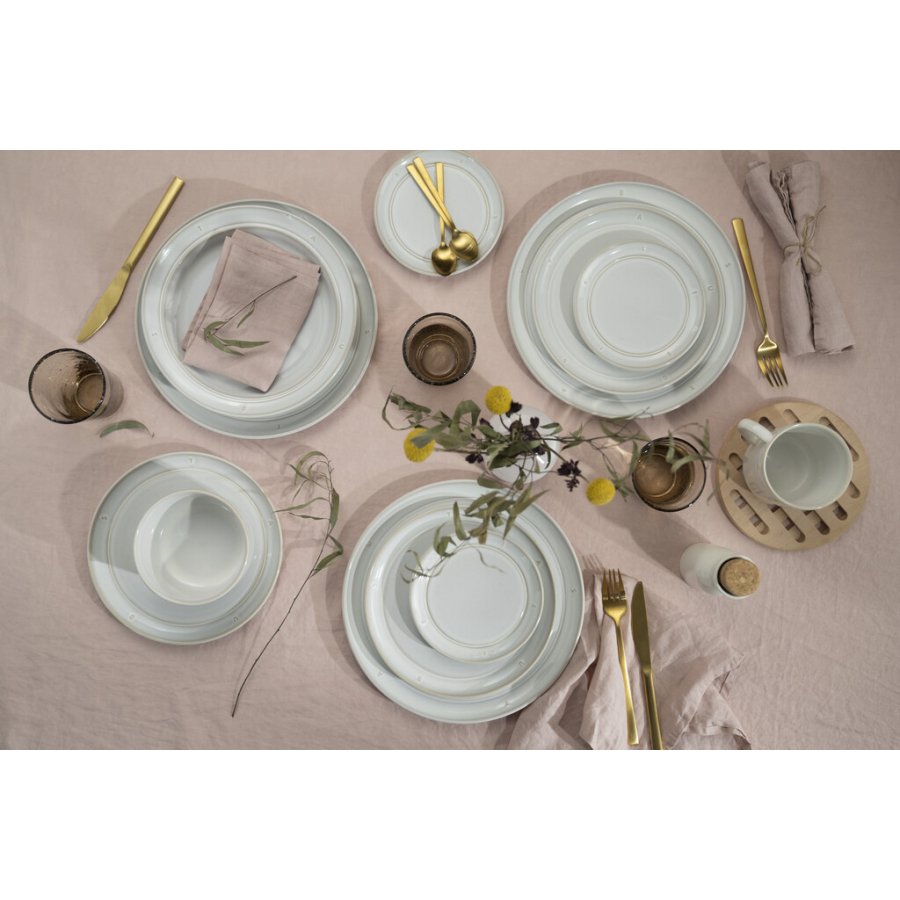 Staub Boussole Dining Line Tallerken 22 cm, Off-White