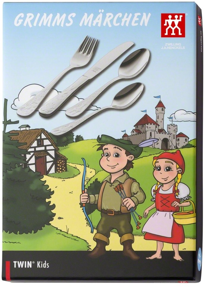 Zwilling Grimms Fairy Tales B�rnebestik Grims 4 Dele