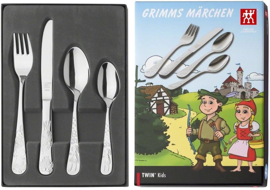 Zwilling Grimms Fairy Tales B�rnebestik Grims 4 Dele