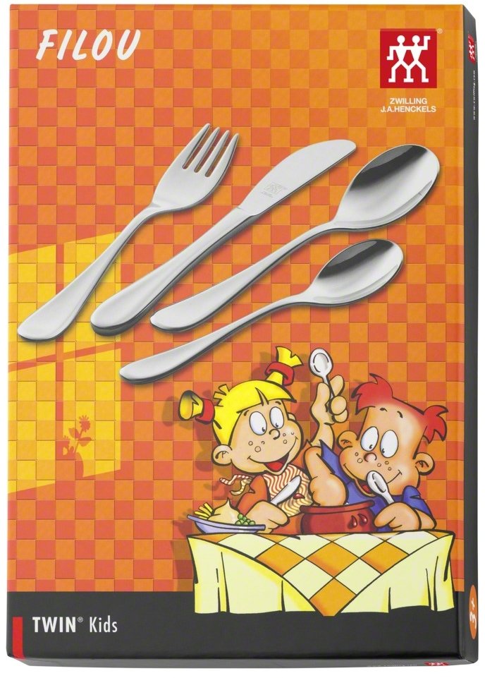 Zwilling Filou B�rnebestik 4 Dele