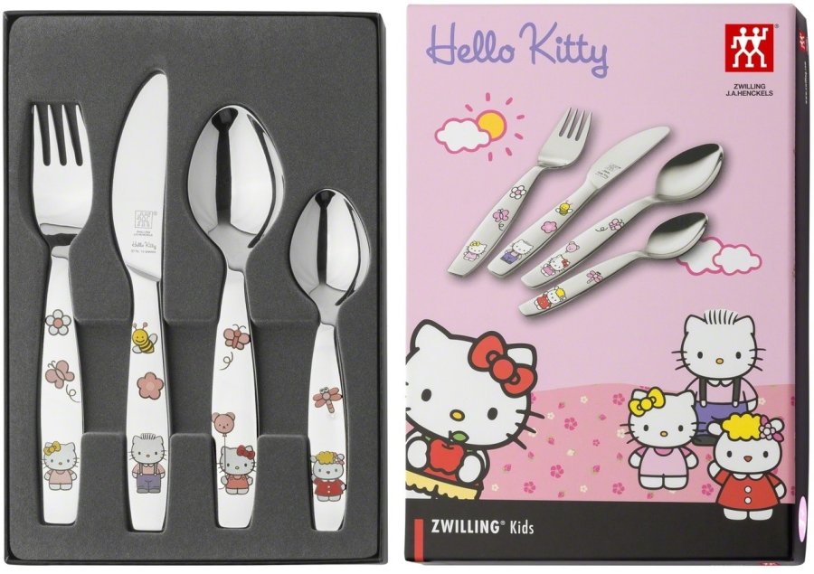 Zwilling Hello Kitty Brnebestik Hallo Kitty 4 dele