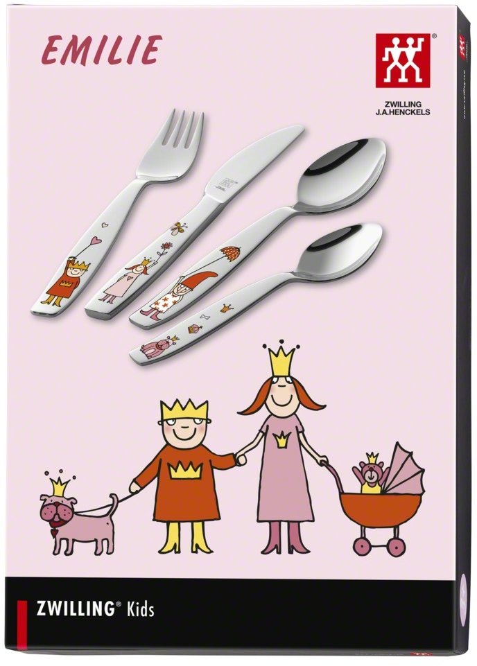 Zwilling Princess Emilie B�rnebestik 4 Dele