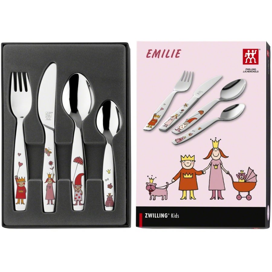 Zwilling Princess Emilie B�rnebestik 4 Dele