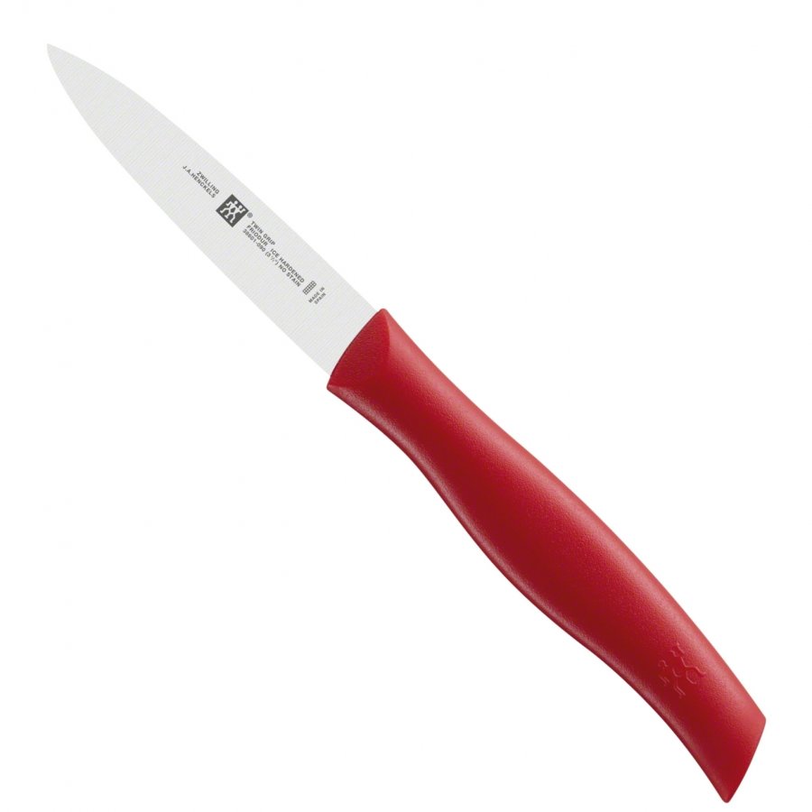 Zwilling TWIN Grip XS Spitzes Krutermesser 9 cm, Rot