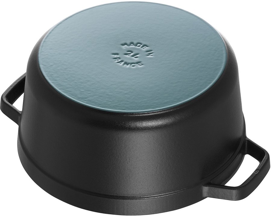 Staub Stbejerngryde 12 cm/0,40 L, Sort