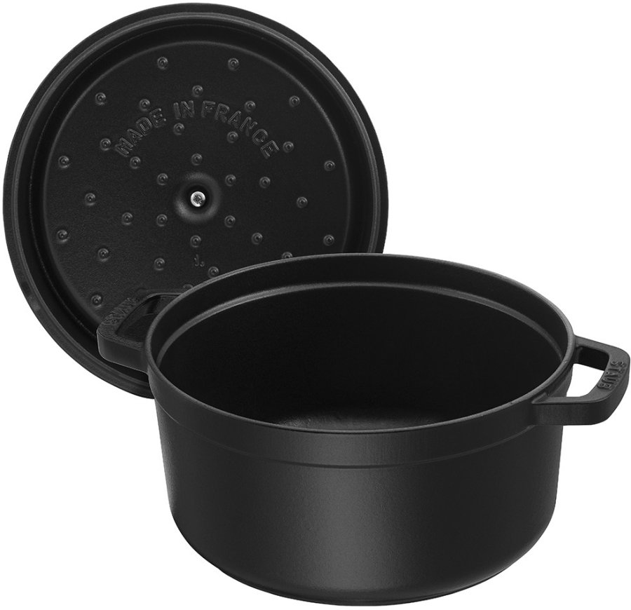 Staub Stbejerngryde 34 cm/12,6 L, Sort