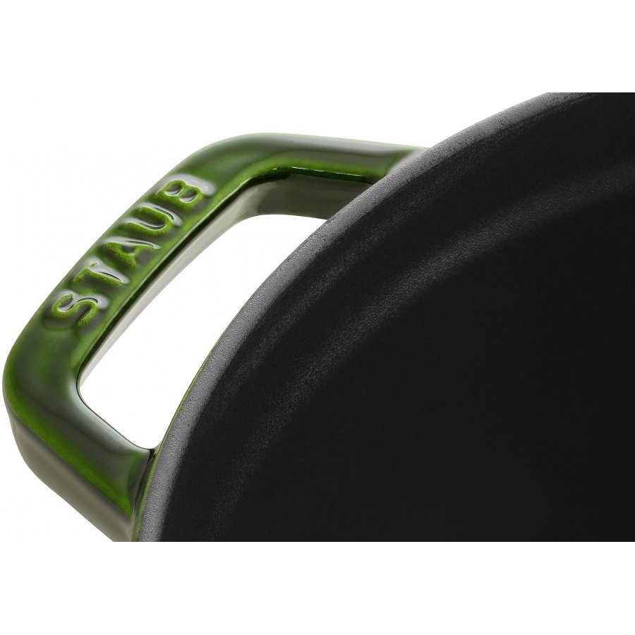 Staub Rund Gryde 28 cm Stbejern, grn