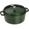 Staub Rund Gryde 28 cm Stbejern, grn