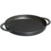 Staub Grillpfanne Rund 26 cm, Schwarz