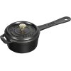 Staub Kasserolle Mini 10 cm, Schwarz