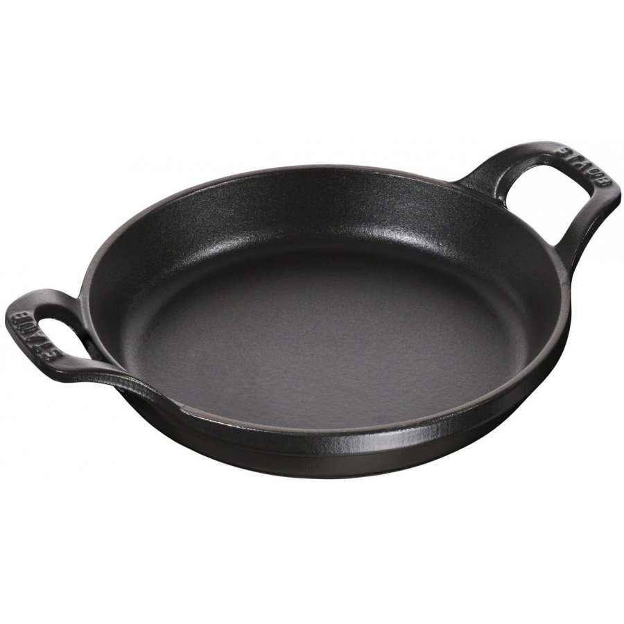 Staub Auflaufform Gusseisen 20 cm, Schwarz