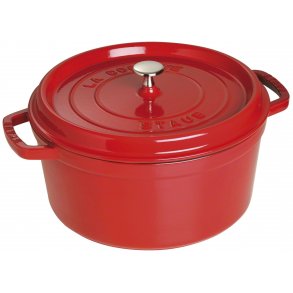 Staub Brter aus Gusseisen 30 cm, Rot