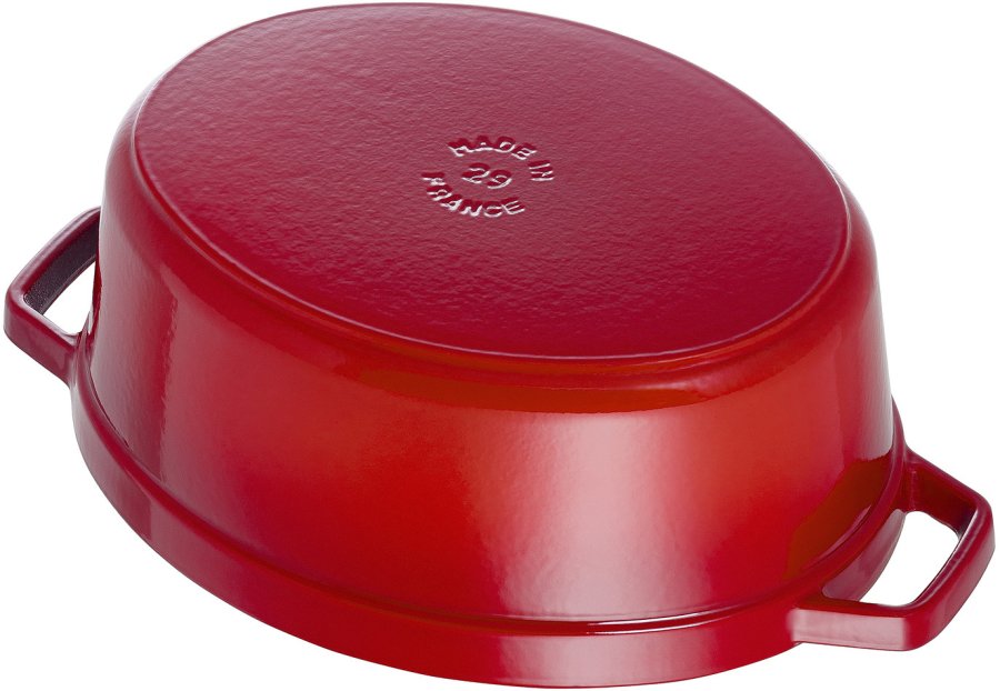 Staub Oval Brter aus Gusseisen, 37 cm, Rot