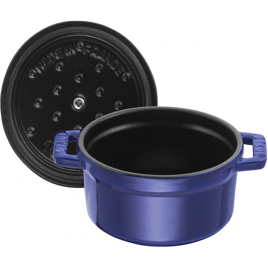 Staub Brter aus Gusseisen 10 cm, Dunkelblau