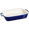 Staub Rect. Ofenform Keramik 27x20 cm, Blau